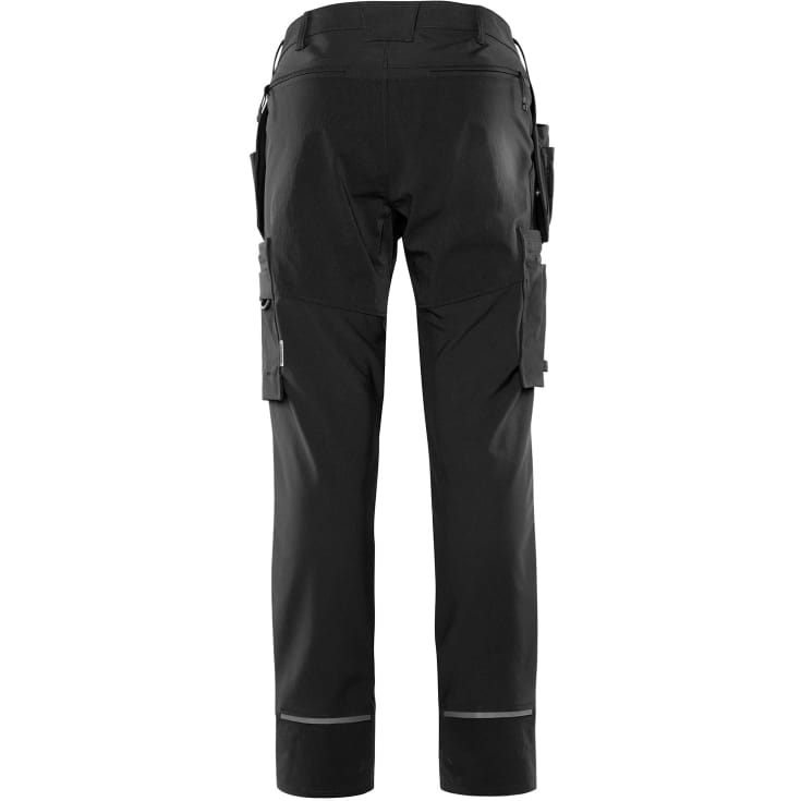 Fristads dame håndværkerbukser 2599 LWS full stretch, Sort, 50