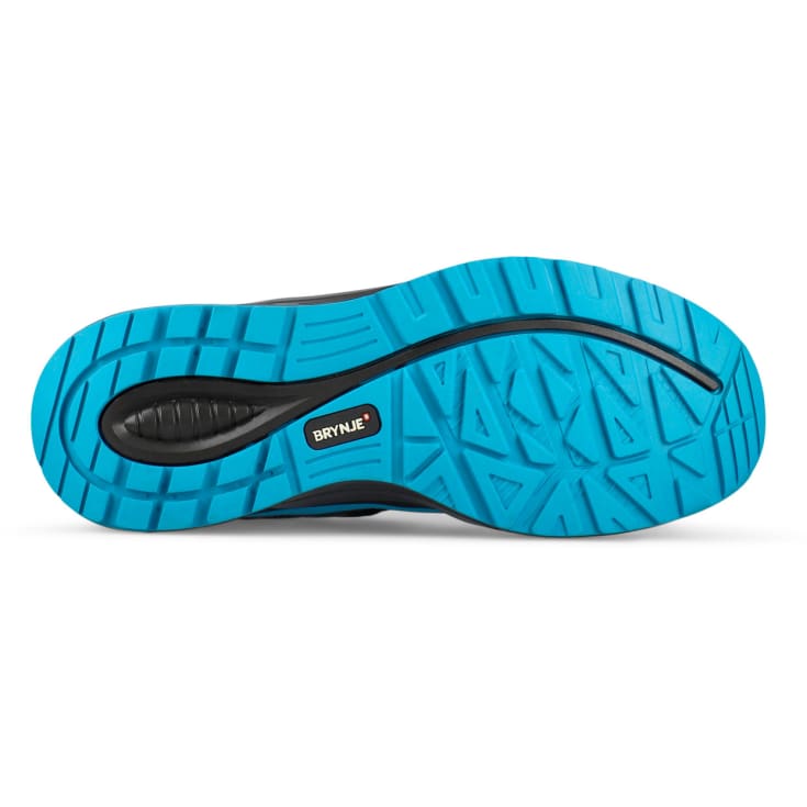Brynje Blue Power sikkerhedssandal S1P, Sort, 47