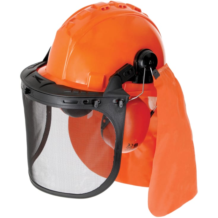 Kramp Premium skovhjelmspakke, Orange/Sort, ONESIZE