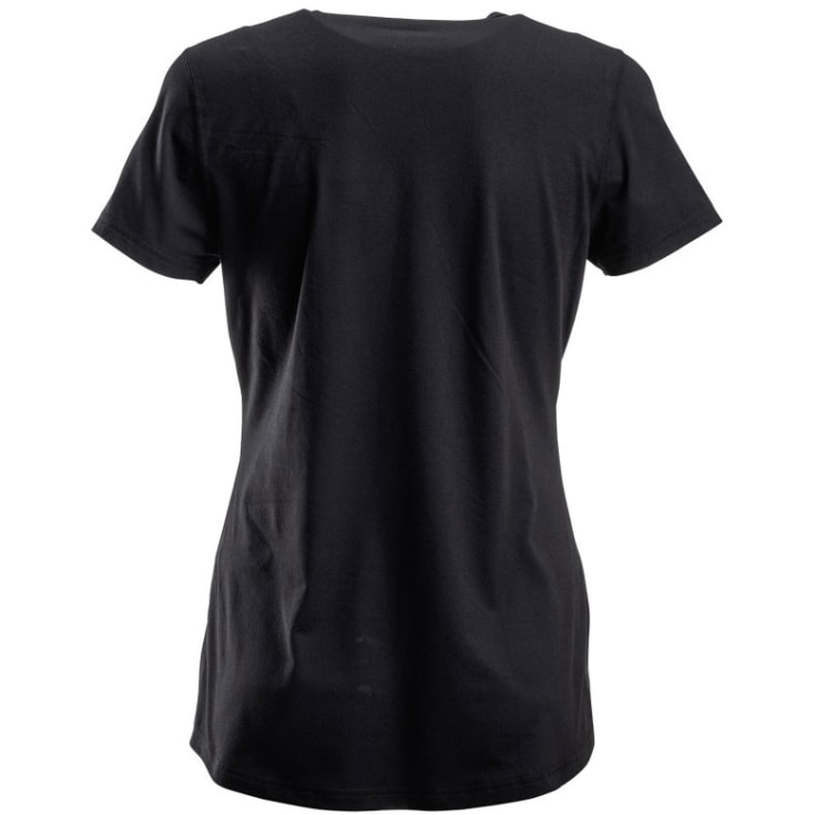 Kramp Active dame T-shirt, Sort, 2XL