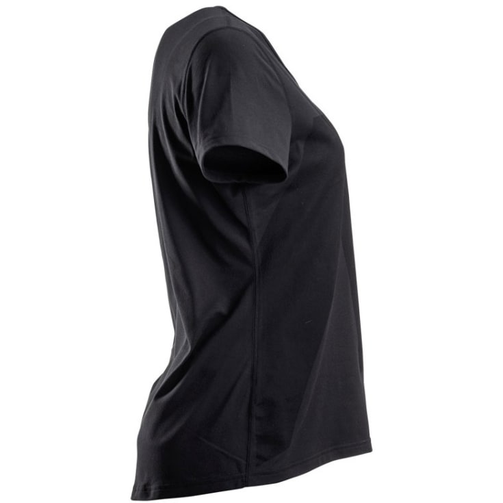 Kramp Active dame T-shirt, Sort, 2XL
