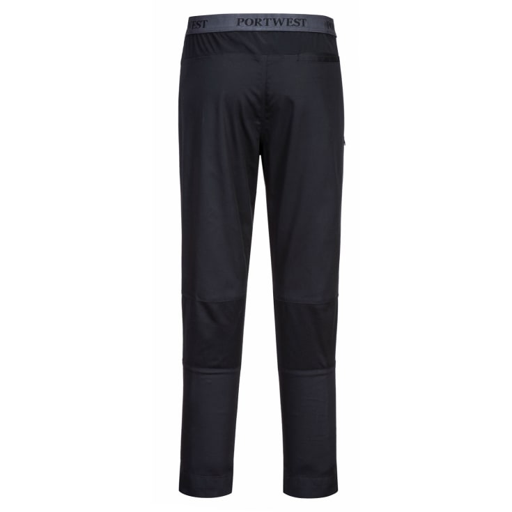Portwest Surrey kokkebukser, Sort, M