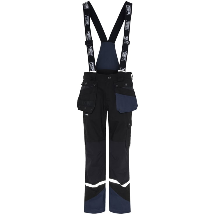 Lyngsøe Fox skalbukser full stretch, Sort/Marineblå, M