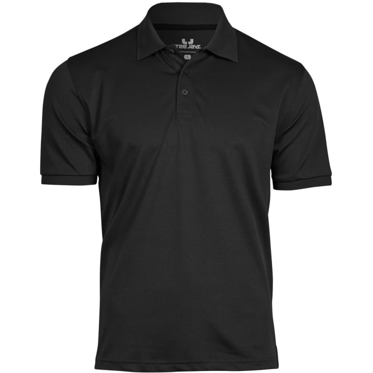 Tee Jays Club polo T-shirt, Sort, XL
