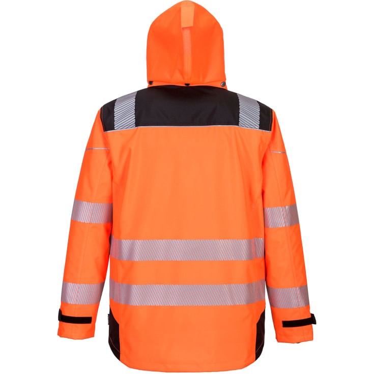 Portwest PW3 3i1 arbejdsjakke, Hi-Vis Orange/Sort, L/54