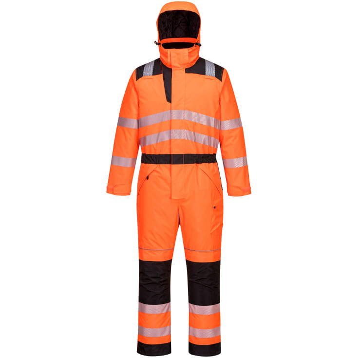 Portwest PW3 termokedeldragt, Hi-Vis Orange/Sort, L
