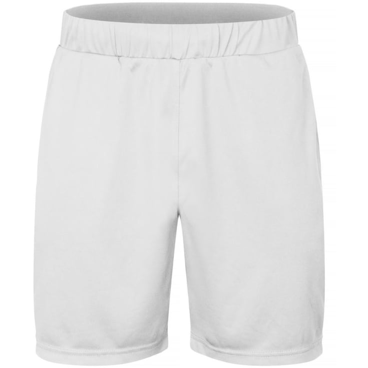 Clique Basic Active  shorts, Hvid, 2XL