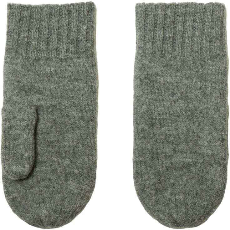 Joha dame luffer med merino uld, Mid Grey Melange, L