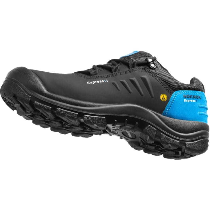 Noknok EXP1 sikkerhedssko S3, Sort, 47