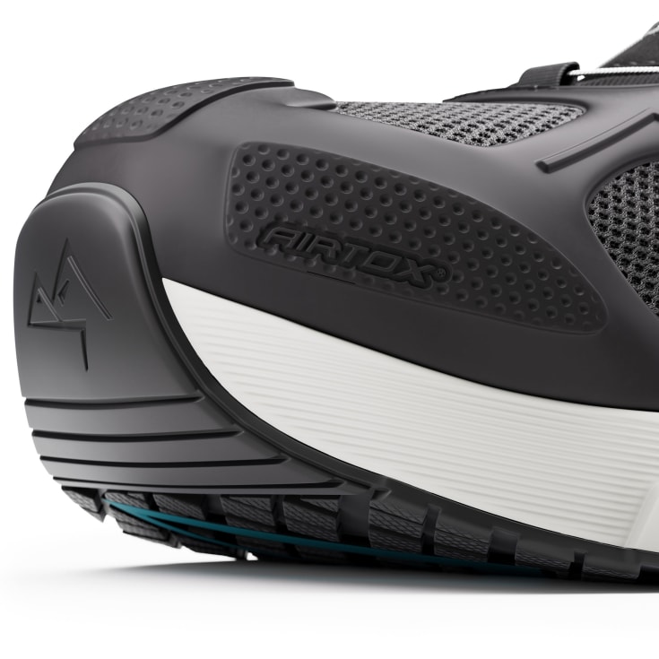 Airtox FM11 sikkerhedssko S1PS, Sort/Hvid, 42