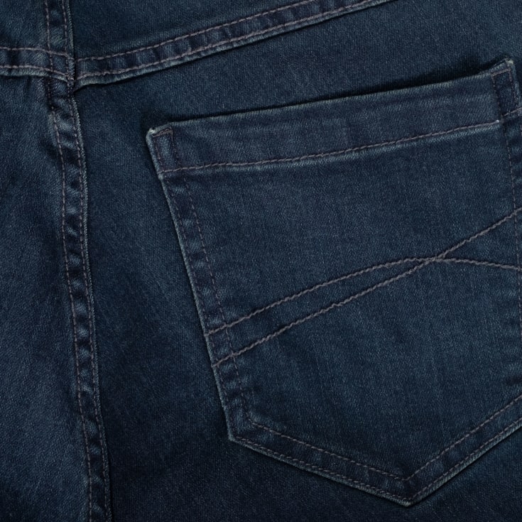 Pitch Stone Regular Fit dame jeans, Dark blue washed, 42/78 CM