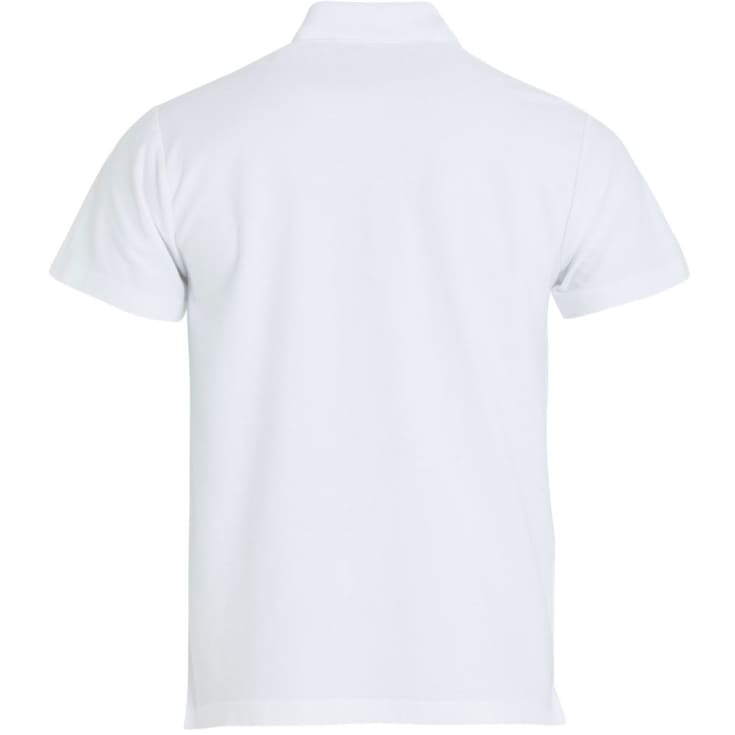 Clique Basic Polo til børn, Hvid, 110/120