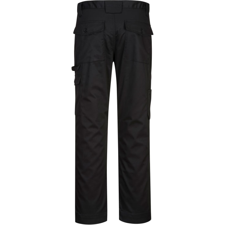 Portwest arbejdsbukser, Sort, 48