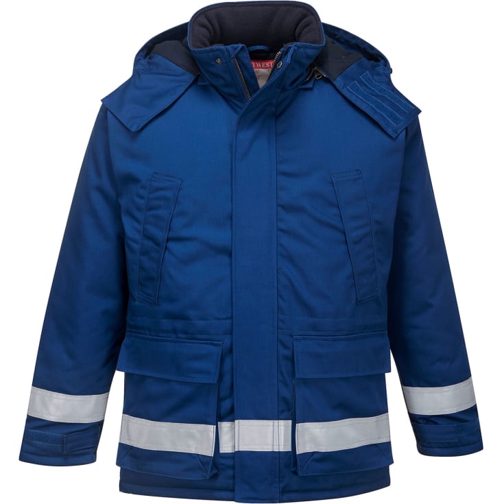Portwest BizFlame vinterjakke, Kongeblå, 3XL