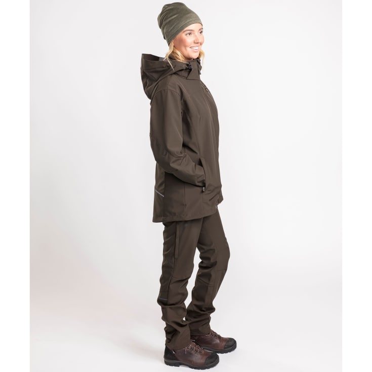 Pinewood Wilda Stretch dame skalbukser, Mosgrøn, 38