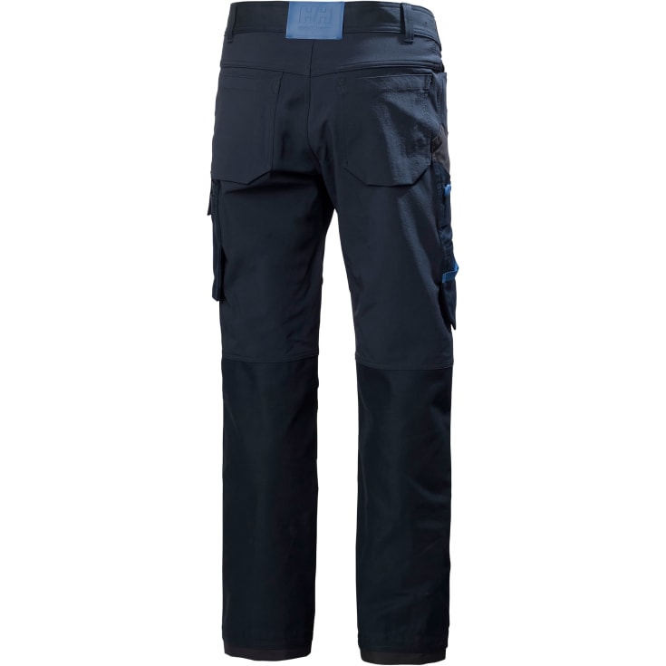 Helly Hansen Oxford arbetsbyxor med 4-vägs stretch, marinblå/mörkgrå, st C48