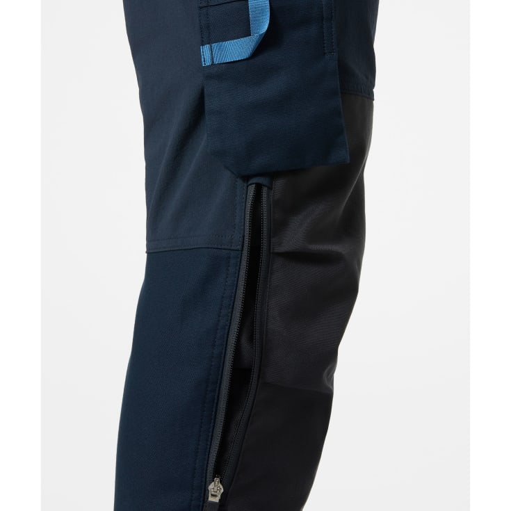 Helly Hansen Oxford arbetsbyxor med 4-vägs stretch, marinblå/mörkgrå, st C48