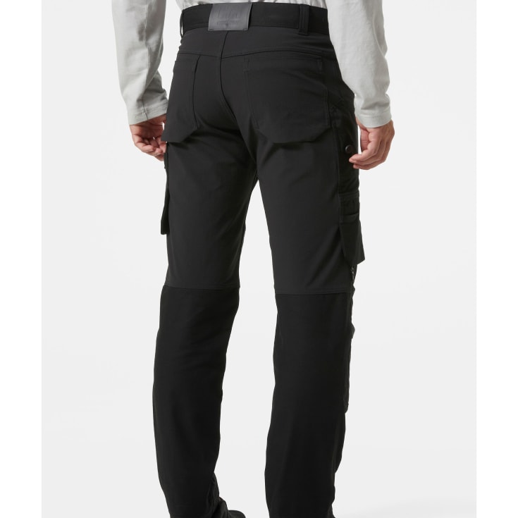 Helly Hansen Oxford arbetsbyxor med 4-vägs stretch, svart, st C48