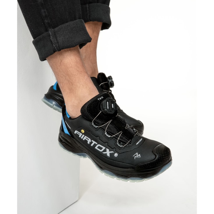 Airtox TX11 sikkerhedssko S3S, Sort, 43