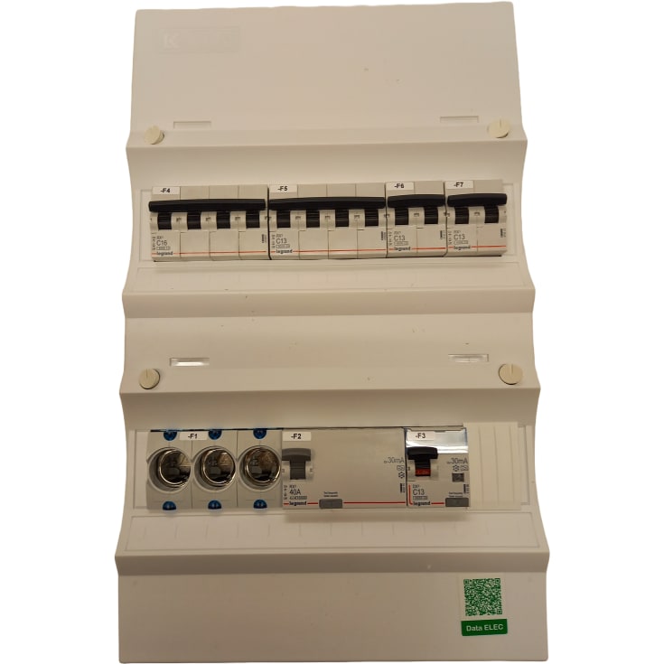 Færdigmonteret gruppetavle, LLK2 01.1120 D02