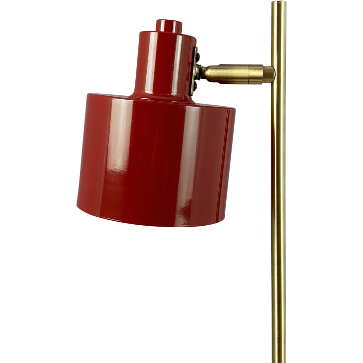 Dyberg Larsen Ocean bordslampa, röd