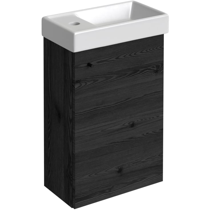 Korsbakken Small møbelpakke, 40,5x22,5 cm, sort eik