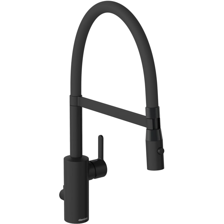 Damixa Silhouet Pro kjøkkenarmatur, med avstengning, matt sort