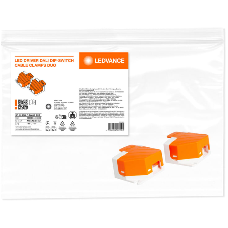 Ledvance kabelklemmer til LED driver, 2-pak