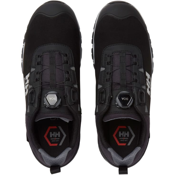 Helly Hansen Chelsea Evo 2 MXR Low boa. Wide sikkerhedssko S7S, Black/Grey, 44
