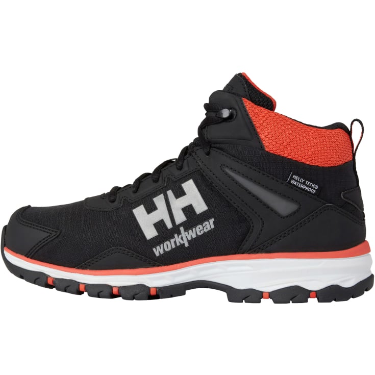Helly Hansen Chelsea Evo 2 Mid arbejdsstøvletter O2, Black/Orange, 40