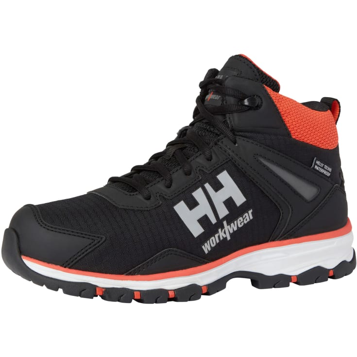 Helly Hansen Chelsea Evo 2 Mid arbejdsstøvletter O2, Black/Orange, 40