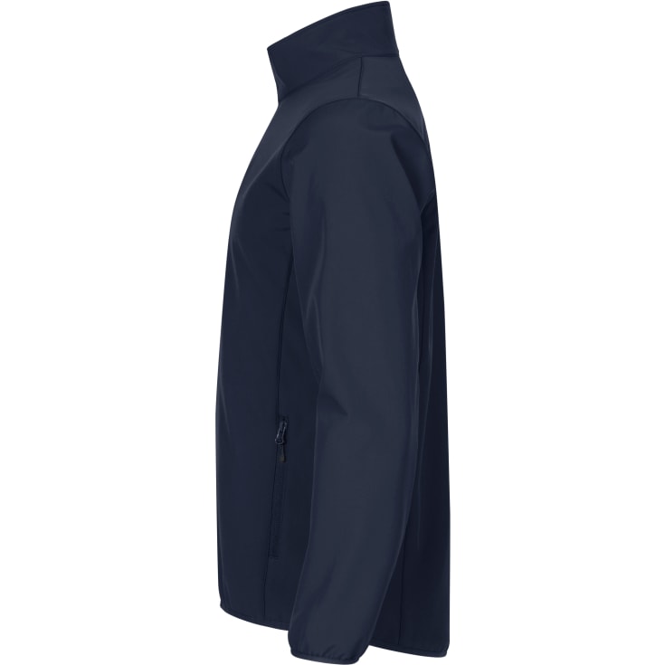 Clique Classic softshelljakke, mørk marineblå, str. 4XL