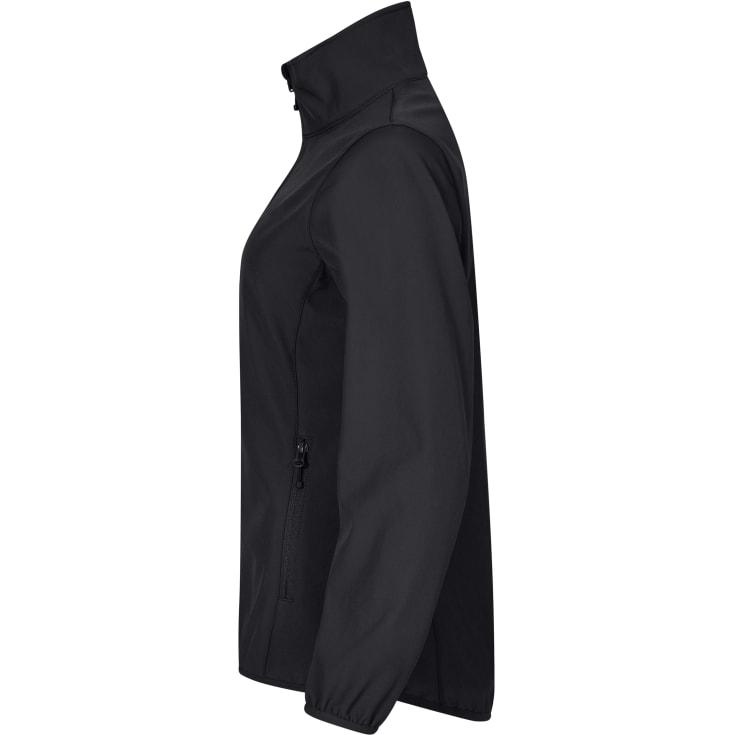 Clique Classic softshelljakke dame, sort, str. 3XL