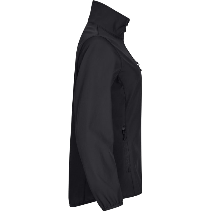 Clique Classic softshelljacka dam, svart, st 2XL