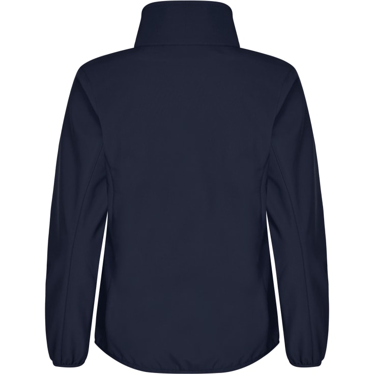 Clique Classic softshelljakke dame, mørk marineblå, str. 3XL
