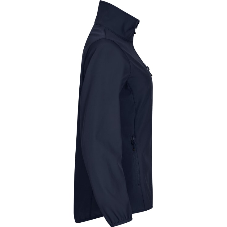 Clique Classic softshelljakke dame, mørk marineblå, str. 3XL