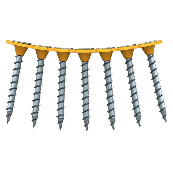 Gipspladeskrue, båndede, 3,9 x 30 mm, PH, TH, 1000 stk.