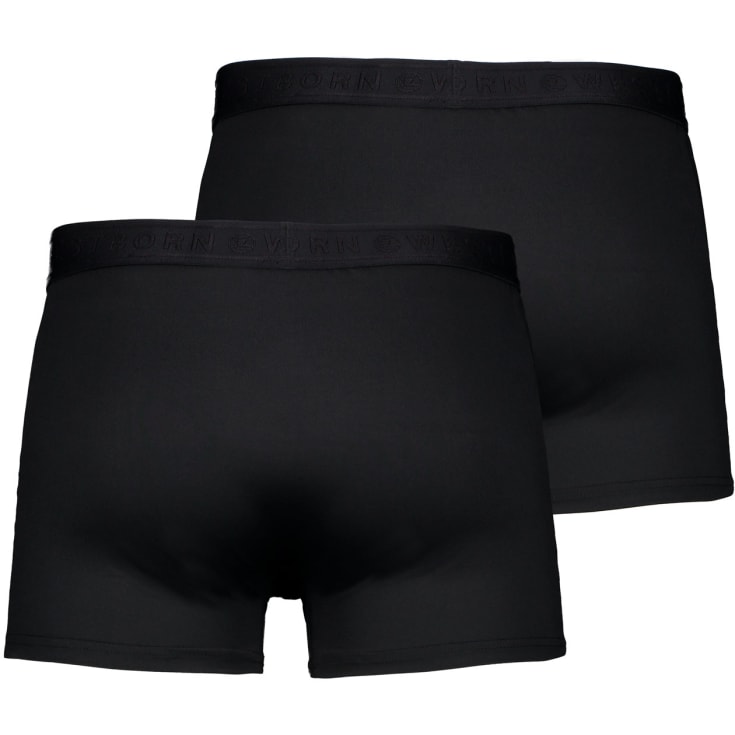 Westborn boxershorts i microfiber, 2-pak, sort, str. XL