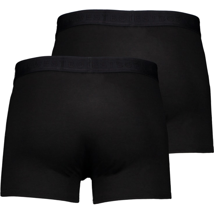 Westborn boxershorts i bambus, 2-pak, sort, str. XL
