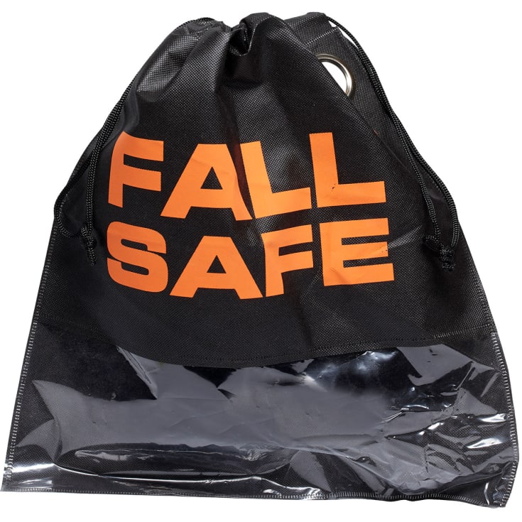 Fall Safe BASIC 2 Liftsæt med bælte, Sort, ONESIZE