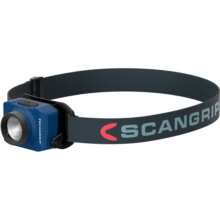 Scangrip pandelampe zoom, 3-trinsfunktion, genoplad., 220 lm
