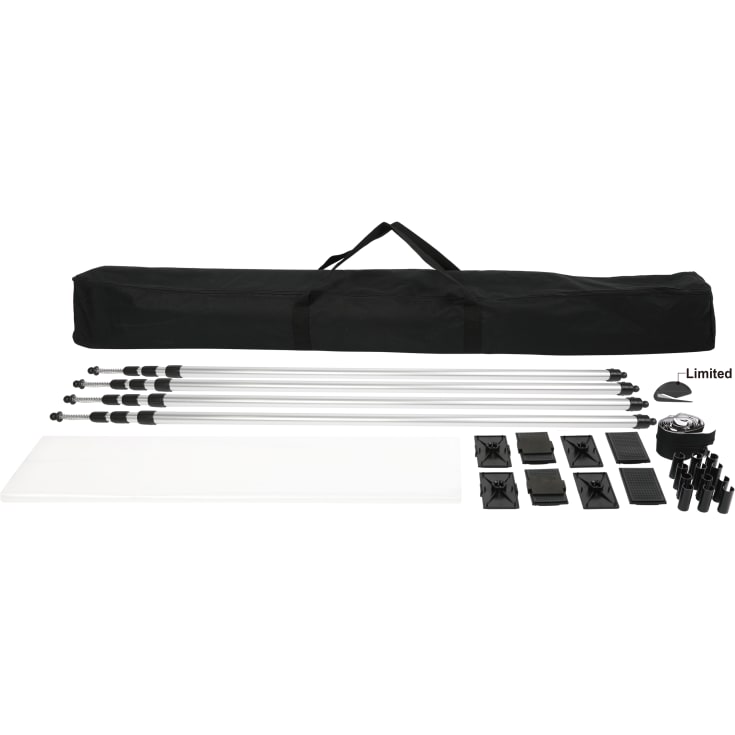 Støvvæg, komplet sæt i taske