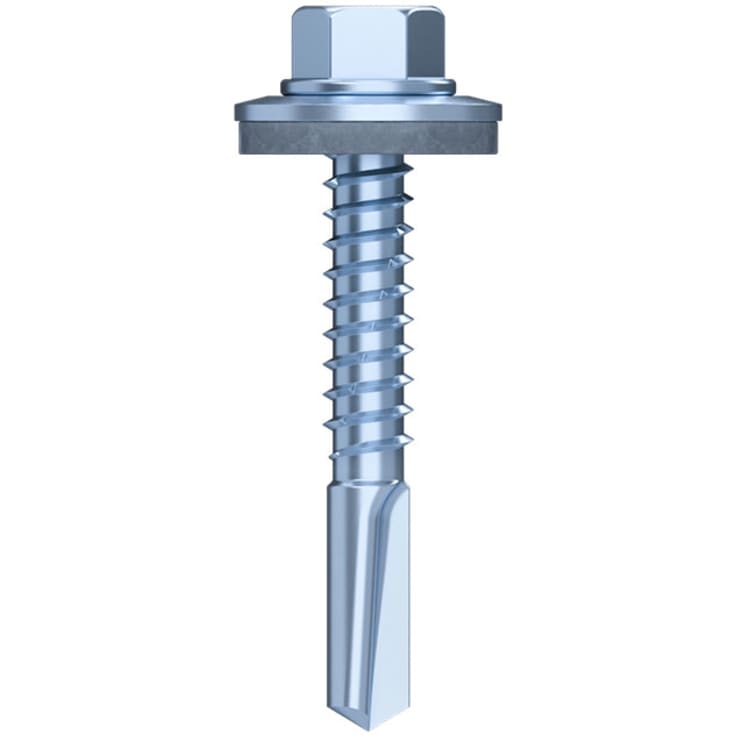 Facadeskrue 5,5 x 38 mm, SW 8, 500 stk.