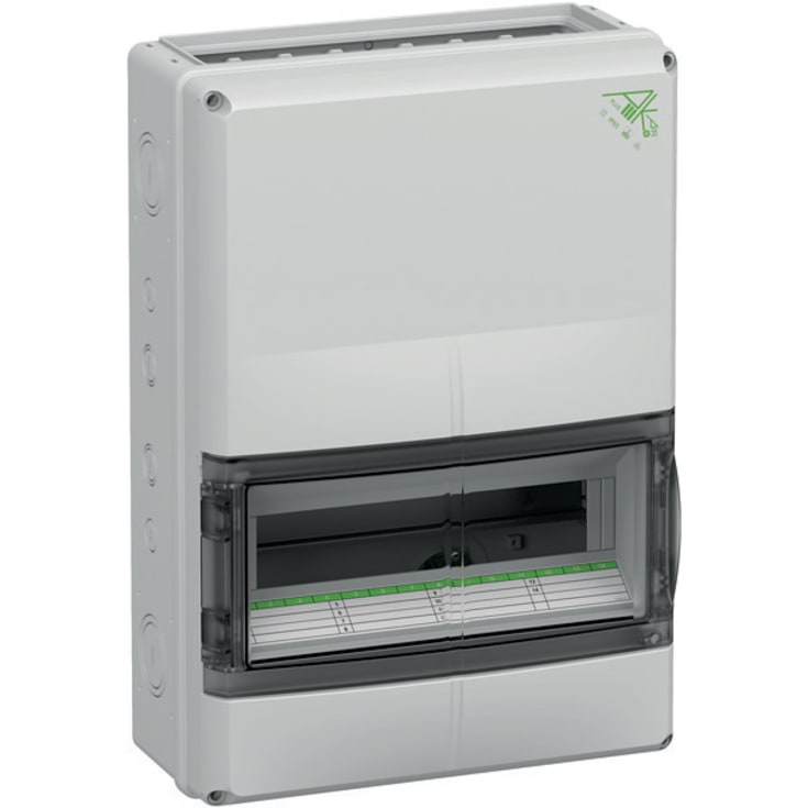 Gruppetavle AK-F 14 Plus modul med PE/N, til flangeafslutn. IP65
