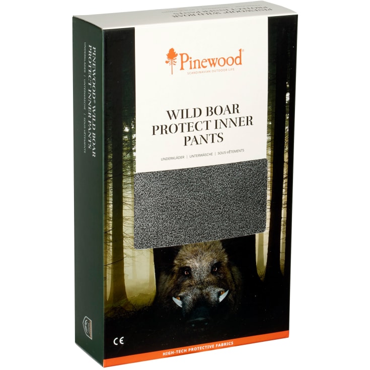 Pinewood Wildboar Protect inderbukser, Mørk Antracit Melange, L