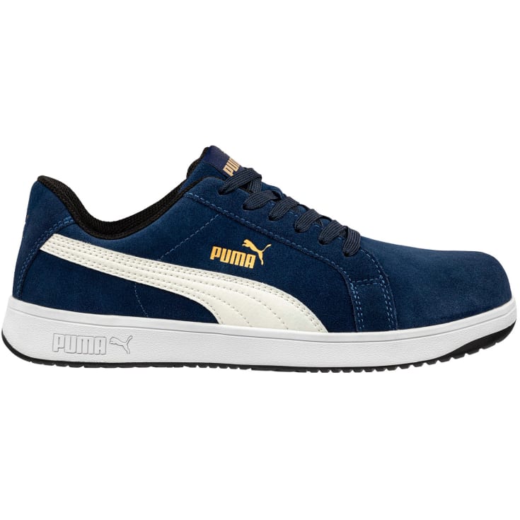Puma Iconic Suede sikkerhedssko S1P, Navy, 46