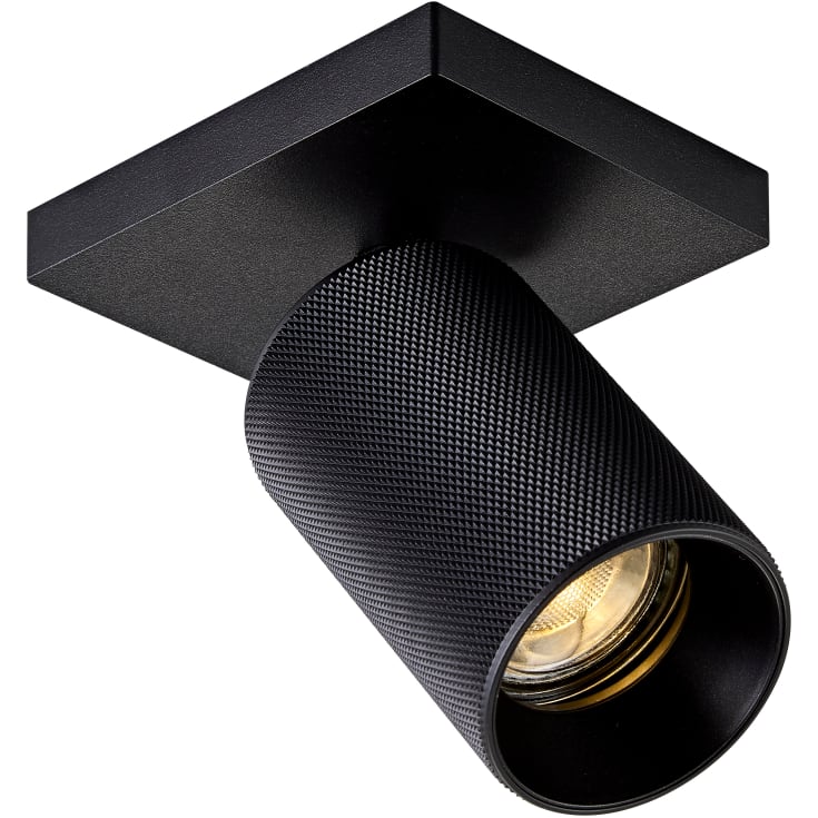 Antidark SpotOn spotlampa, mönstrad svart