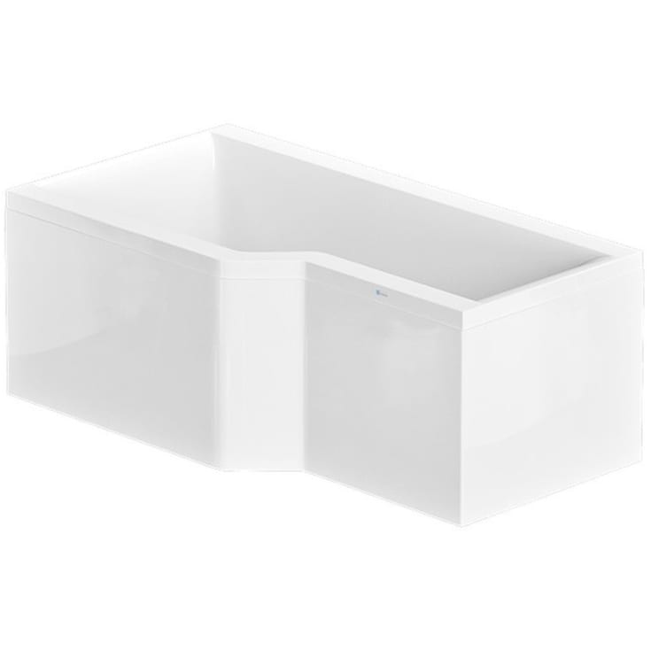 Nordhem Apelviken Dusjbadekar, 157,5x84,5 cm, nordurit akryl, ventre