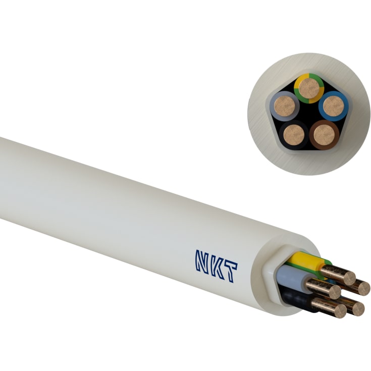 200 meter Kabel NOIKLX 90 Dca 5G4 lysegrå, Qaddy Q200