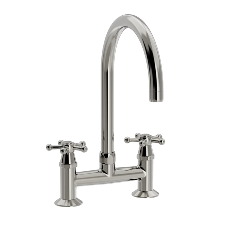 Toni Christiansborg køkkenarmatur, nikkel